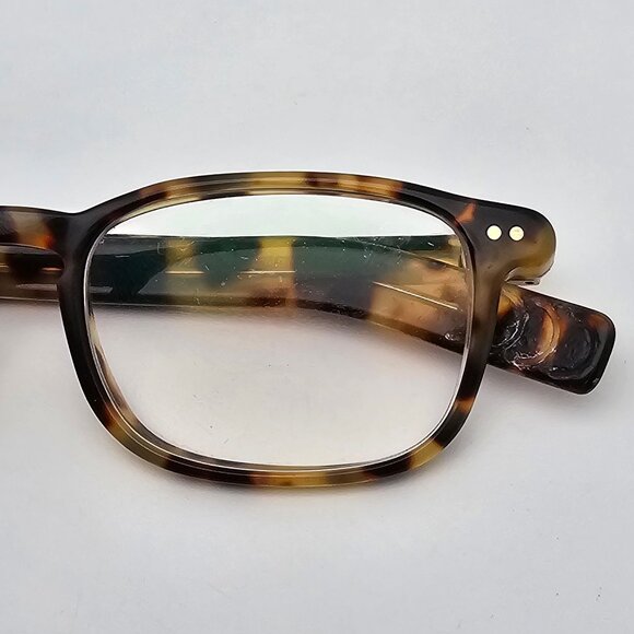 *SOLD* Lunor A6 Mod. 244 Col. 16 Tokyo Tortoise Eyeglasses Frame Germany 50mm - Picture 13 of 14